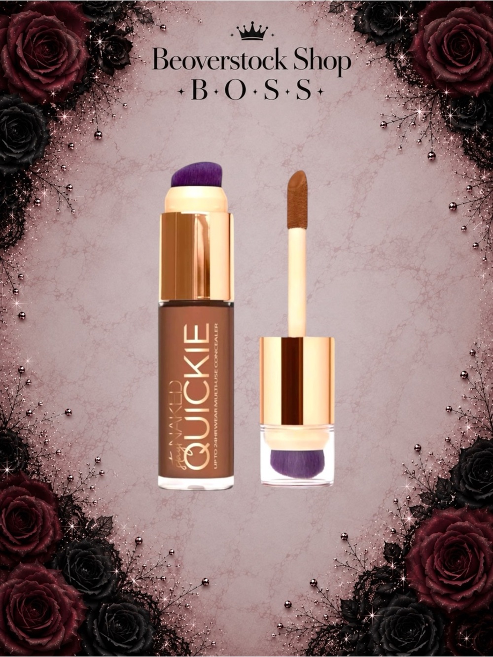 New Urban Decay Quickie 24HR Full-Coverage Waterproof Concealer – 90WR Deepest W